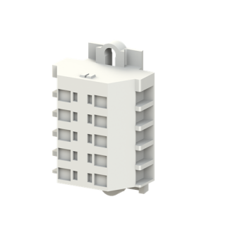  TERMINAL BLOCK DINRAILS 5 POS 