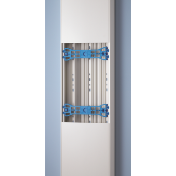  LOT DE 2 SUPPORTS ET AGRAFES P 