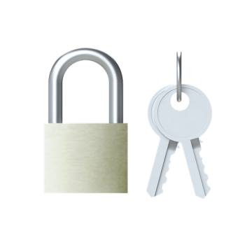  CADENAS (3MM) AVEC 2 CLES 