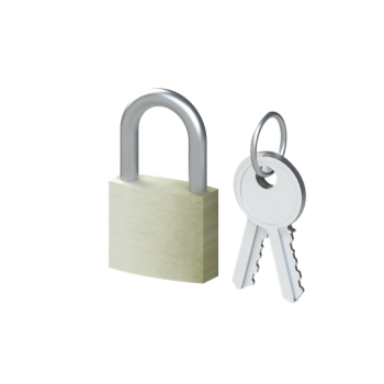  CADENAS (3MM) AVEC 2 CLES 