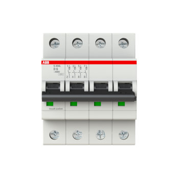  DISJ S204L 4P 6A COURBE D RACC 