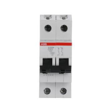  DISJ S202M 2P 63A COURBE C RAC 