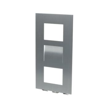  PLATINE 1/3 AUDIO/VIDO ALUMINI 