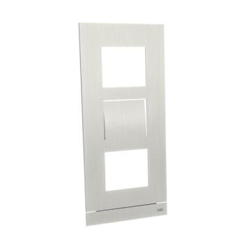  PLATINE 1/3 AUDIO/VIDO ACIER I 