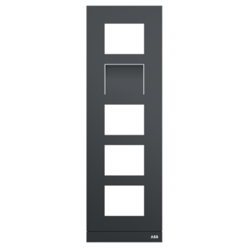  PLATINE 1/5 VIDEO ANTHRACITE 