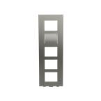  PLATINE 1/5 AUDIO/VIDO ACIER I 