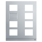  PLATINE 2/4 VIDEO ALUMINIUM 