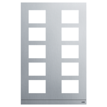  PLATINE 2/5 AUDIO ALUMINIUM 