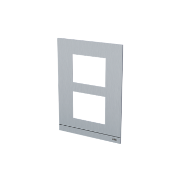  PLATINE 1/2 AUDIO ALUMINIUM 