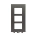  PLATINE 1/3 AUDIO/VIDO ACIER I 