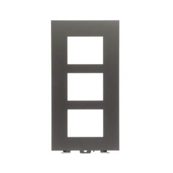  PLATINE 1/3 AUDIO/VIDO ACIER I 