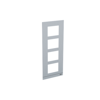  PLATINE 1/4 AUDIO ALUMINIUM 