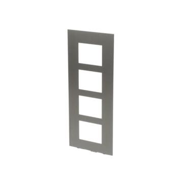  PLATINE 1/4 AUDIO/VIDO ACIER I 