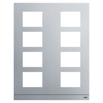  PLATINE 2/4 AUDIO ALUMINIUM 