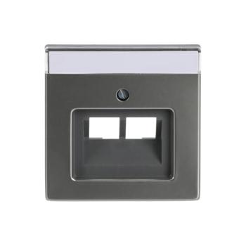  ENJO DOUBLE RJ45 STAINLESS ACI 