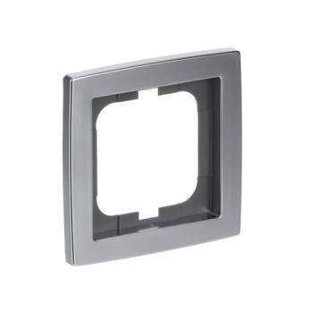  CADRE 1 POUSSOIR CHROME, MAT 