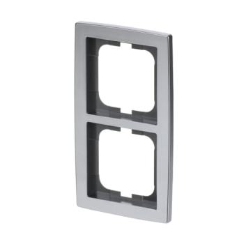  CADRE 2 POUSSOIRS CHROME, MAT 