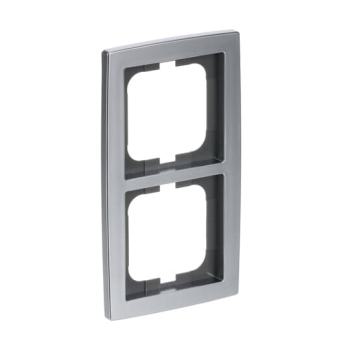  CADRE 2 POUSSOIRS CHROME, MAT 