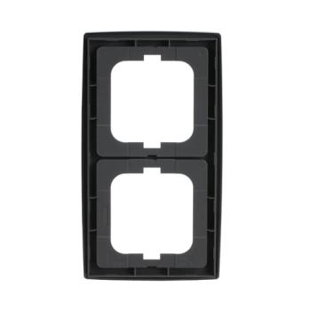  CADRE 2 POUSSOIRS CHROME, MAT 