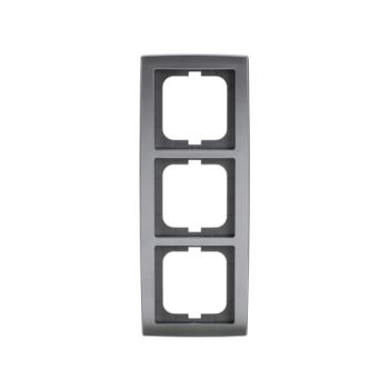  CADRE 3 POUSSOIRS CHROME, MAT 