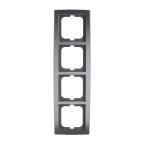  CADRE 4 POUSSOIRS CHROME, MAT 