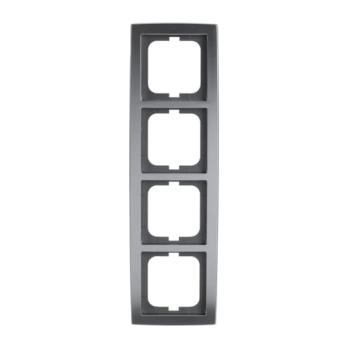  CADRE 4 POUSSOIRS CHROME, MAT 