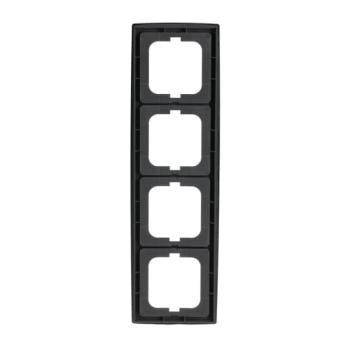  CADRE 4 POUSSOIRS CHROME, MAT 