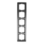  CADRE 5 POUSSOIRS CHROME, MAT 