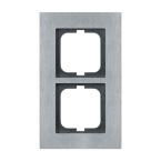  CADRE 2 POUSSOIRS ACIER INOX, 