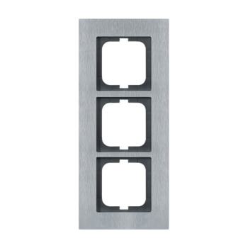  CADRE 3 POUSSOIRS ACIER INOX, 