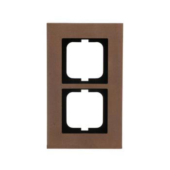  CADRE 2 POUSSOIRS BRONZE 