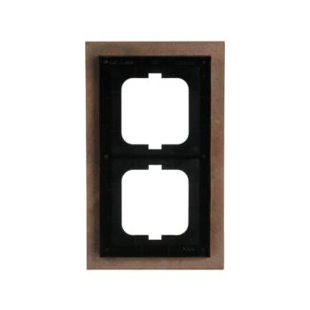  CADRE 2 POUSSOIRS BRONZE 