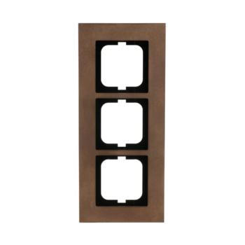  CADRE 3 POUSSOIRS BRONZE 