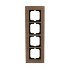  CADRE 4 POUSSOIRS BRONZE 