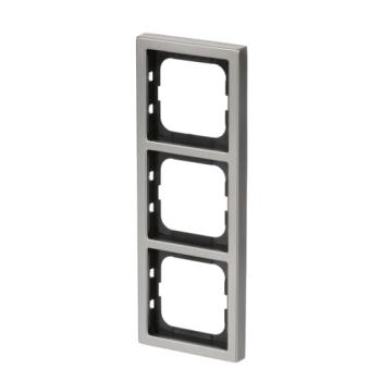  CADRE 3 POUSSOIRS ACIER INOX, 