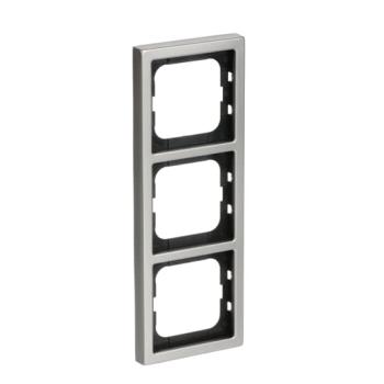  CADRE 3 POUSSOIRS ACIER INOX, 