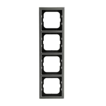  CADRE 4 POUSSOIRS ACIER INOX, 