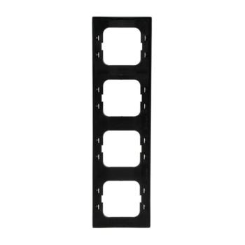  CADRE 4 POUSSOIRS ACIER INOX, 