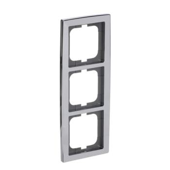  CADRE 3 POUSSOIRS CHROME, BRIL 