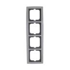  CADRE 4 POUSSOIRS CHROME, BRIL 