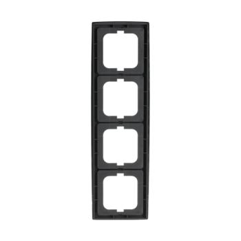  CADRE 4 POUSSOIRS CHROME, BRIL 