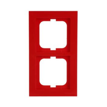  CADRE 2 POUSSOIRS ROUGE 