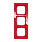  CADRE 3 POUSSOIRS ROUGE 