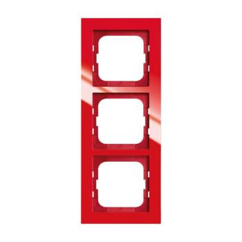  CADRE 3 POUSSOIRS ROUGE 