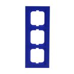  CADRE 3 POUSSOIRS BLEU 