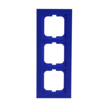  CADRE 3 POUSSOIRS BLEU 