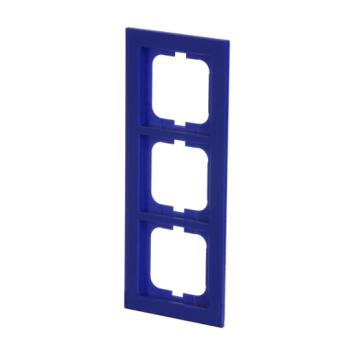  CADRE 3 POUSSOIRS BLEU 