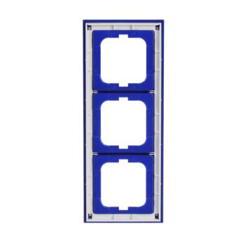  CADRE 3 POUSSOIRS BLEU 