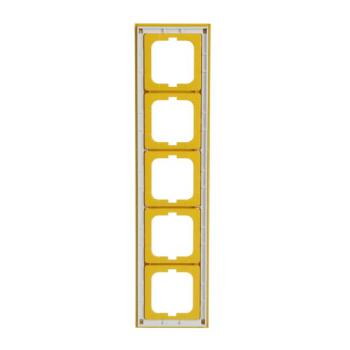  CADRE 5 POUSSOIRS JAUNE 