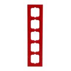  CADRE 5 POUSSOIRS ROUGE 